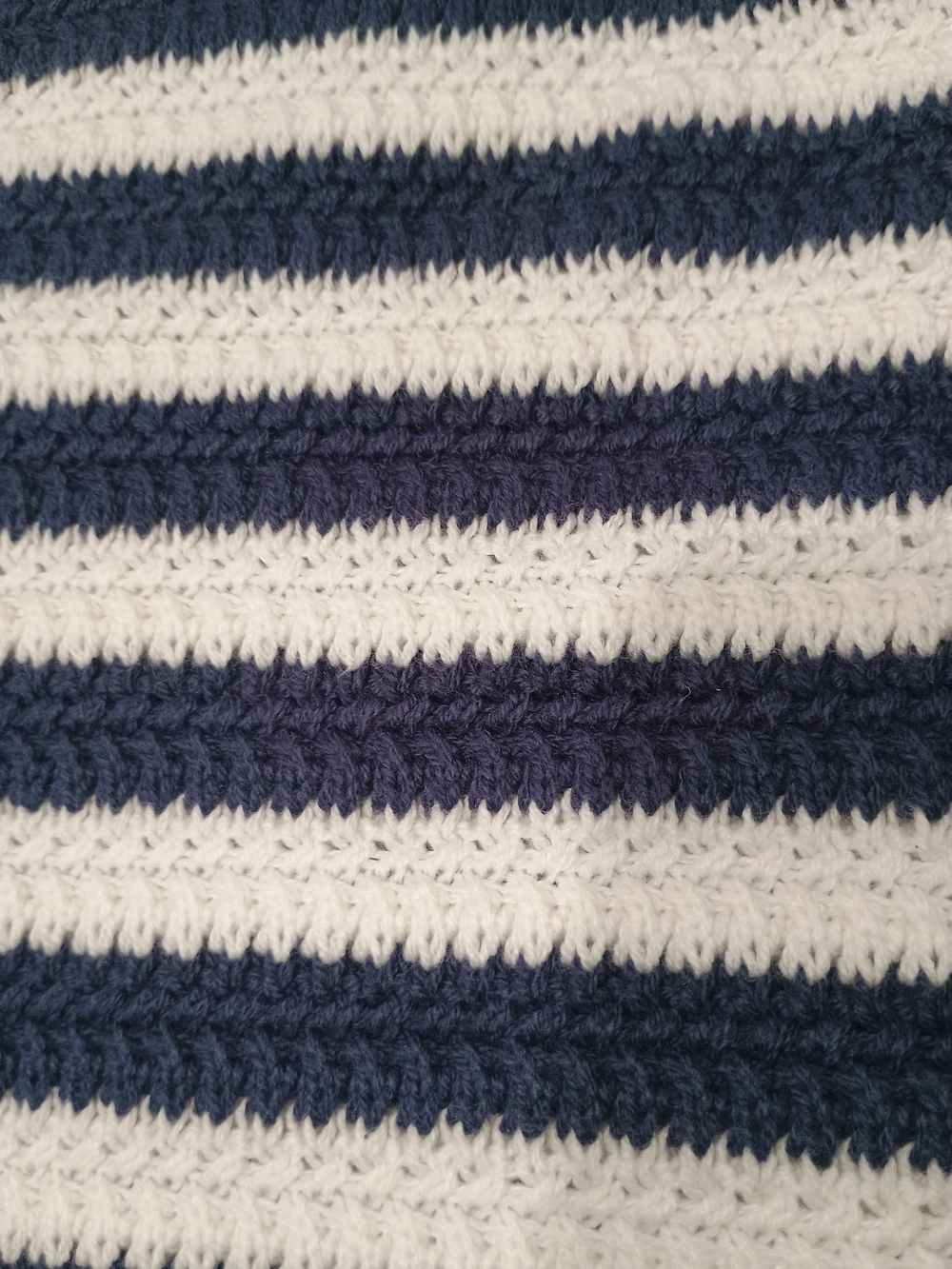 Nine West Navy & White Striped Sleeveless Knit Tank Top - Picture 3 of 11